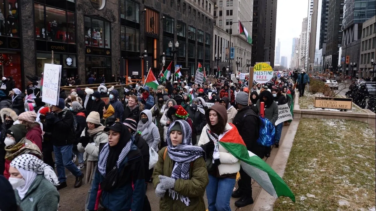 ABD'de İsrail'e fon protestosunda 126 kişi gözaltına alındı