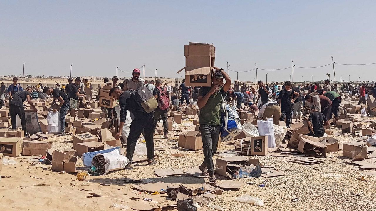 Gazze'deki hükümet, Gazze Yardım Vakfı'nı Filistinlileri ölüm tuzağına çekmekle suçladı