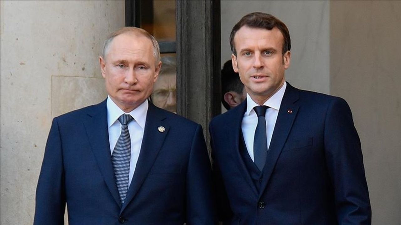 Putin ve Macron, Ukrayna’da yaşananları görüştü