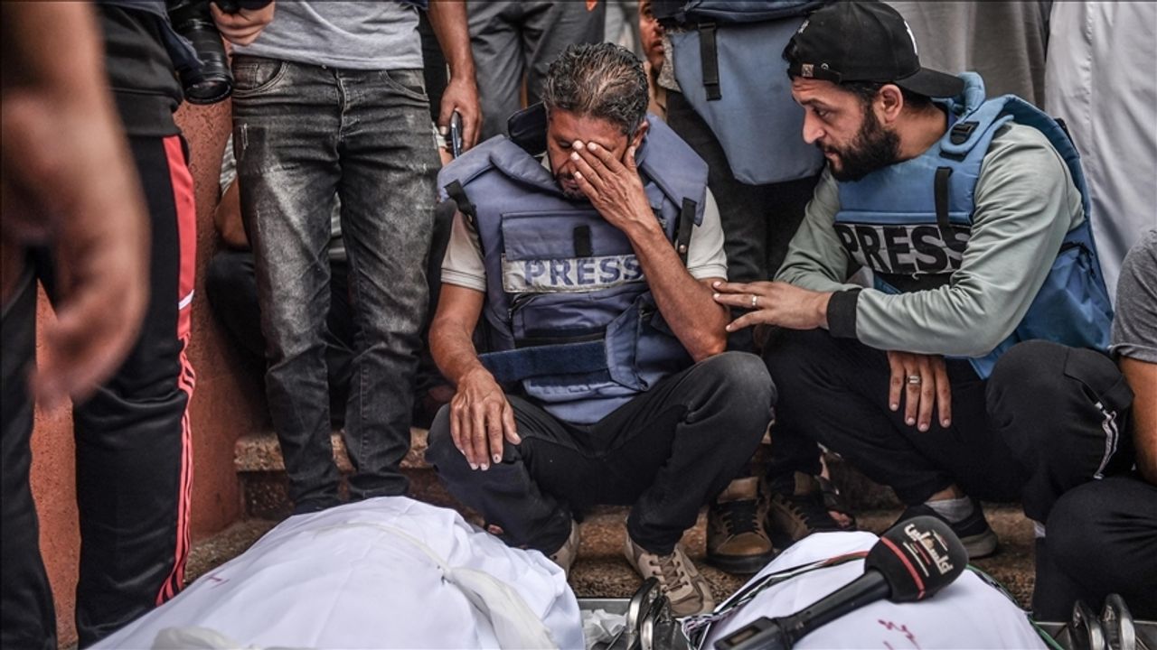Gazze'de öldürülen gazeteci sayısı 246'ya çıktı