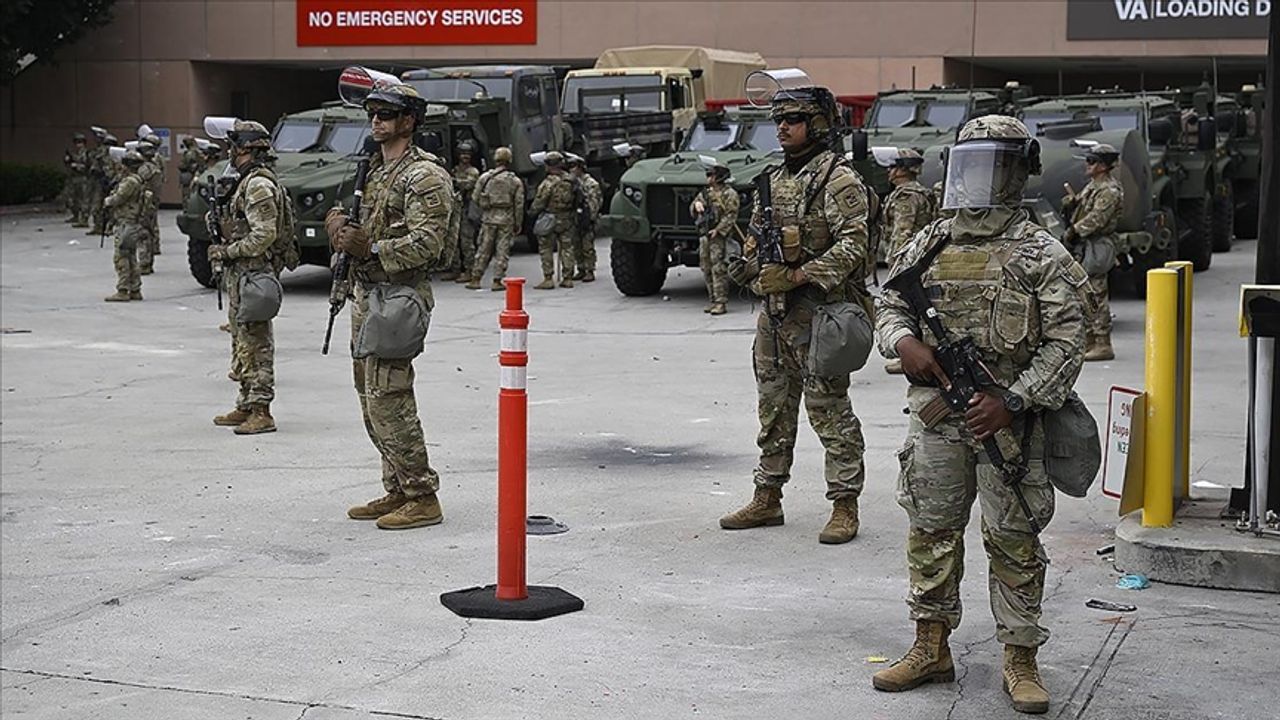 Pentagon: 800 Ulusal Muhafız görev yerlerine yerleşti