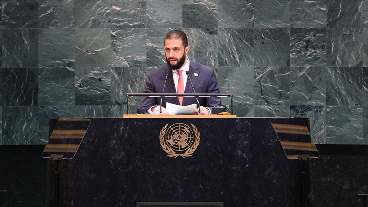 Suriye Cumhurbaşkanı, Türkiye'ye BM kürsüsünden teşekkür etti