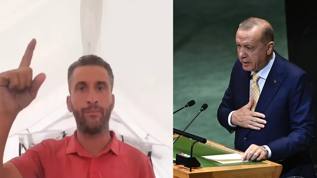 Gazzeli adam: "Büyük başkan Erdoğan, siz görüşmelere katıldınız savaş hemen durdu!"