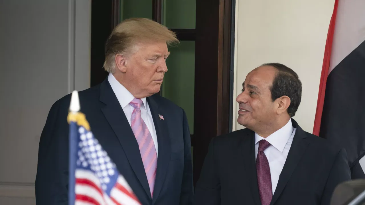 Trump’a, Mısır’ın en yüksek onur nişanı verildi
