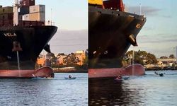 Avustralya'da göstericiler, İsrailli kargo gemisini protesto etti