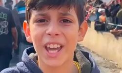Gazze'deki Filistinli çocuk: "Aç yatıyoruz"
