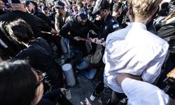 İsrail polisi Hayfa'da düzenlenen savaş karşıtı gösteriye müdahale etti