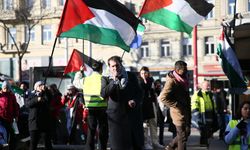 Avusturya’da "Gazze’de soykırım durdurulsun" talebiyle yürüyüş düzenlendi