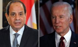 Sisi ve Biden, "Gazze'de çatışmalara insani ara çabalarını" görüştü