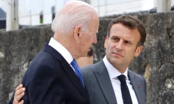 Macron ve Biden, Gazze'ye acil insani yardım vurgusu yaptı
