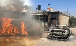 Yahudi işgalciler, Filistinlilere ait ev, araç ve ahırı ateşe verdi