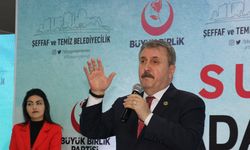 BBP Genel Başkanı Destici, Sivas'ta proje tanıtım toplantısında konuştu