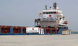 Türkiye'nin Gazze için hazırladığı 8'inci yardım gemisi El-Ariş limanına ulaştı
