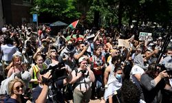 ABD'de Filistin'e destek gösterilerinde yaklaşık 2 bin 500 kişi gözaltına alındı