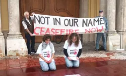 Avusturya’da İsrail'le işbirliğinin artırılmasını savunan enstitü protesto edildi