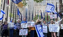 İsrail yanlısı Yahudi grup Başbakan Netanyahu aleyhine gösteri yaptı