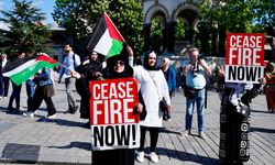 İHH'nin İstanbul'da Filistin için başlattığı oturma eylemi sona erdi
