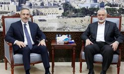 Dışişleri Bakanı Fidan, Hamas Siyasi Büro Başkanı İsmail Heniyye ile görüştü