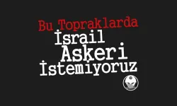 İsrail askeri istemiyoruz: Şimdi hesap vakti!