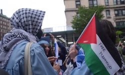 ABD’de Filistin protestosunda 3 kişi gözaltına alındı
