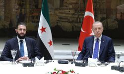 Erdoğan, Ahmet Şara ile görüştü
