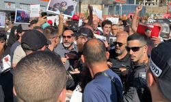İsrail'de, Gazze için düzenlenen gösteriye polis müdahale etti