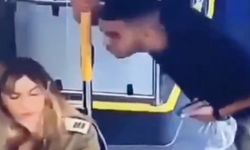 Filistinli genç, İsrail askerinin yüzüne tükürdü