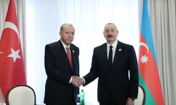 Erdoğan, İlham Aliyev ile görüştü