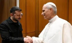 Papa 14. Leo, Zelenskiy ile görüştü