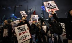 Esir aileleri, Netanyahu'nun Gazze'yi işgal kararını protesto etti