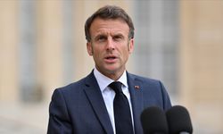 Macron: Gazze'deki insani felaket kabul edilemez