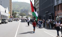 Güney Afrika'da İsrail'in Gazze'deki soykırımı protesto edildi