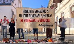 Hırvatistan’da İsrail’le işbirliği protesto edildi