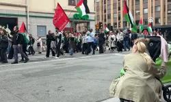 İsveç'te İsrail'in Gazze saldırıları protesto edildi