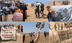 İsrailliler, Gazze sınırına yürüyerek ablukayı kırmaya çalıştı!