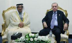 Erdoğan, Şarm Eş-Şeyh’te ikili görüşmelere başladı