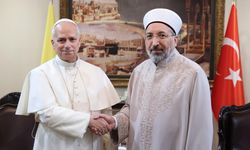 Papa 14. Leo, Diyanet İşleri Başkanlığı'nı ziyaret etti