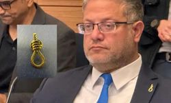 Ben-Gvir, Meclis'e 'yağlı urgan' rozetiyle geldi