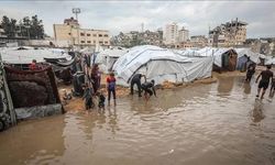 Gazze sular altında: 4 bina çöktü, bir kişi hayatını kaybetti