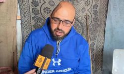 Gazze: Kafatası parçalanan baba acil yardım bekliyor