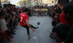 Gazze'de futbolun dönüşü: Enkaz altından sahalara