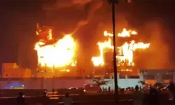Mısır'da İsmailiye Emniyet Müdürlüğü'nde yangın
