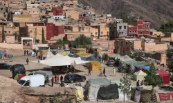 Fas'ta çadırlarda yaşayan depremzedeler kış için endişeli