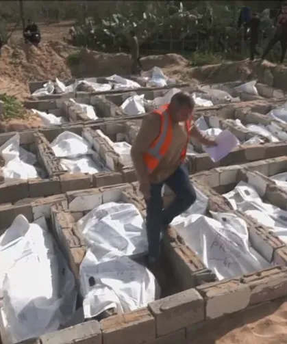 Gazze'de kimliği belirsiz naaşlar ve ailelerin dramı