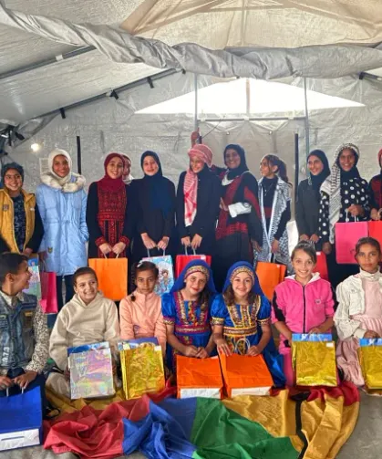 Gazze'nin kalbinden renkler: Sanatla iyileşme