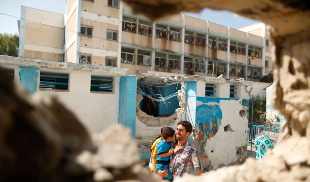 Gazze'deki okulların yüzde 30'u doğrudan vuruldu