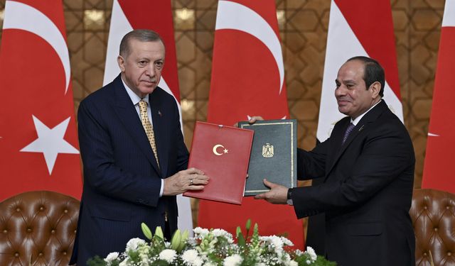 Türkiye ve Mısır arasında işbirliği kapsamında ortak bildiri imzalandı