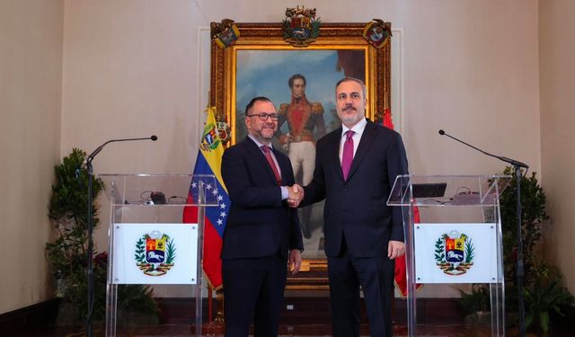 Dışişleri Bakanı Fidan, Venezuelalı mevkidaşı Gil ile ortak basın toplantısında konuştu