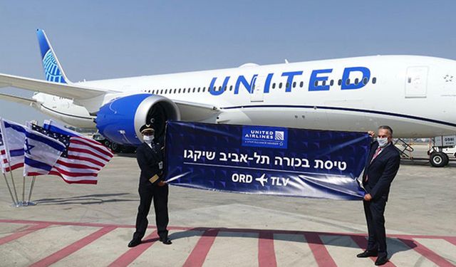 Amerikan hava yolu şirketi United Airlines, Tel Aviv uçuşlarını geçici olarak askıya aldı