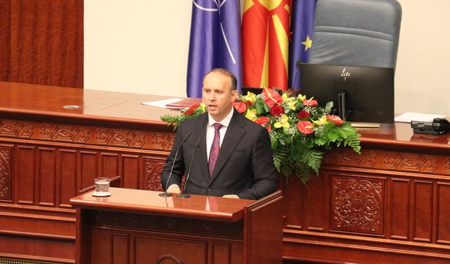 Kuzey Makedonya'da meclis başkanlığına Afrim Gashi seçildi